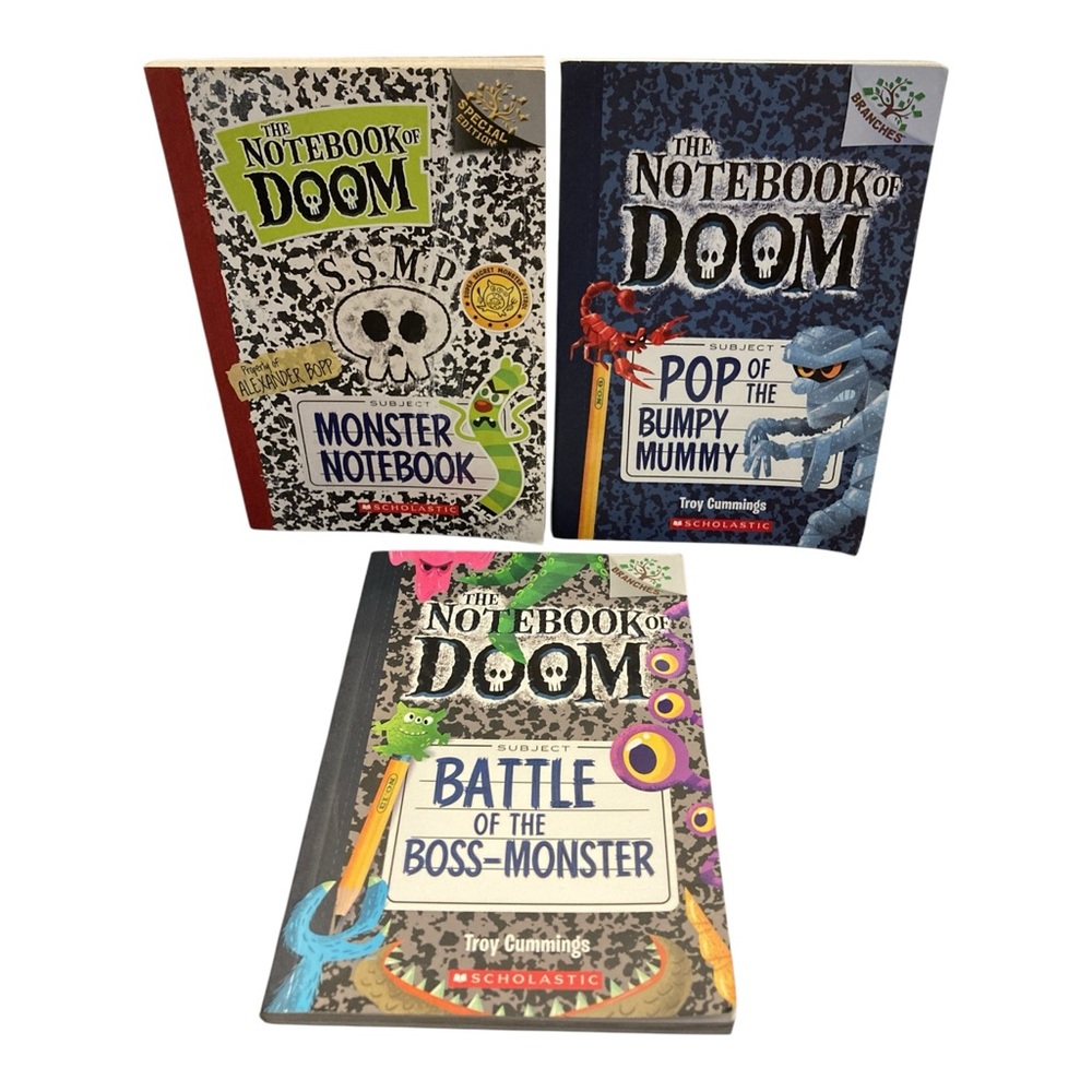 Notebook of Doom book lot | lot of 3
